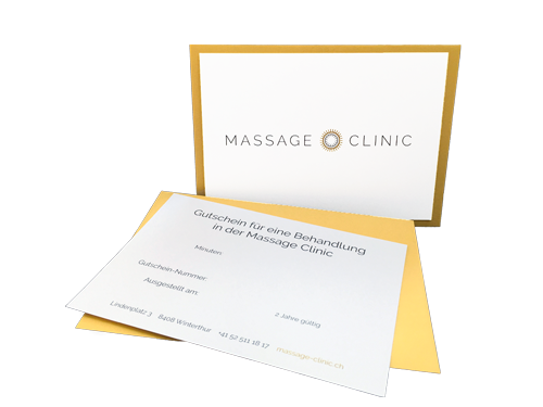 Massage Gutschein